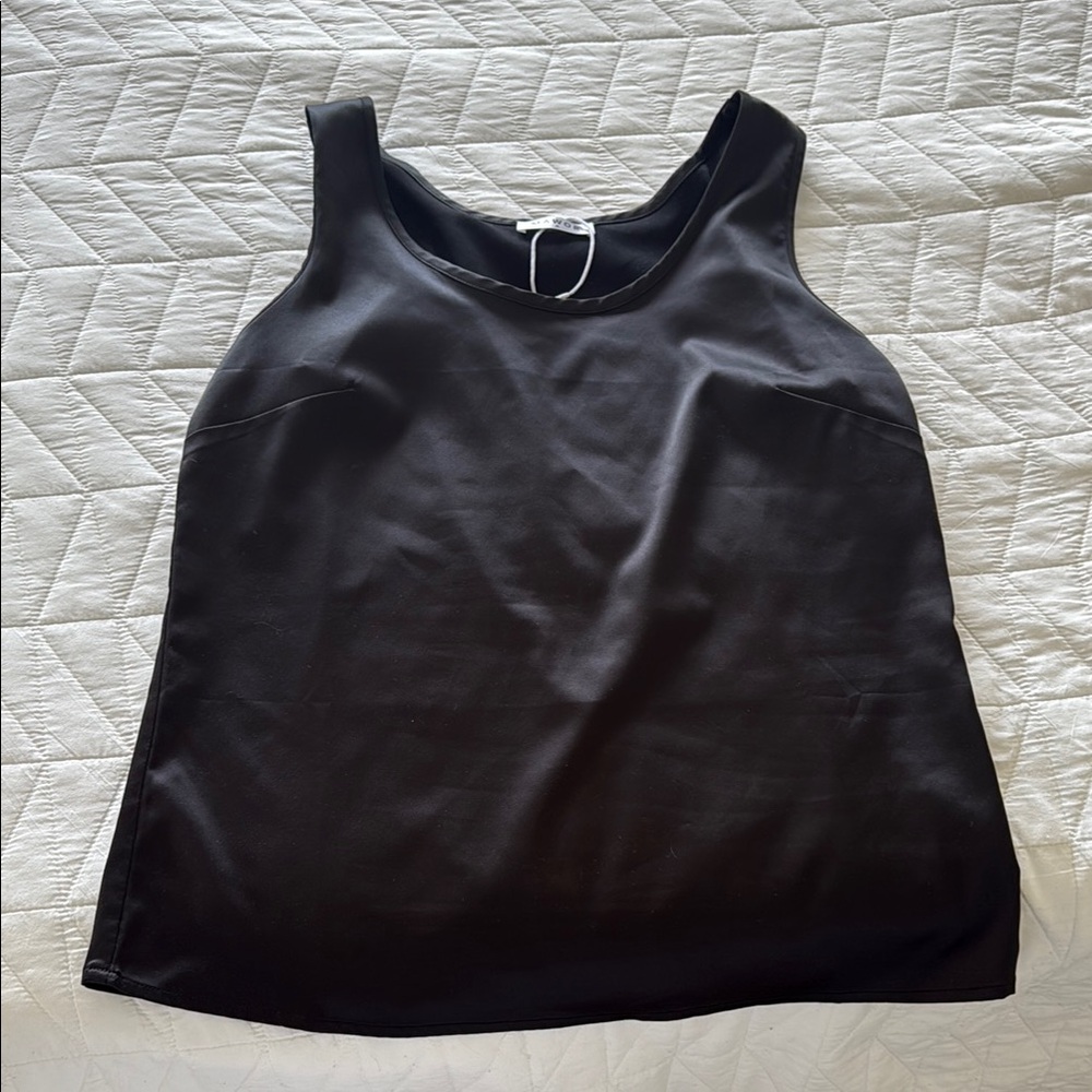 Black Sleeveless Top